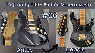 Video thumbnail for Tagima Tg540 - Transformação- Inspirada na Suhr Mateus Asato Episódio #06 by B PINA