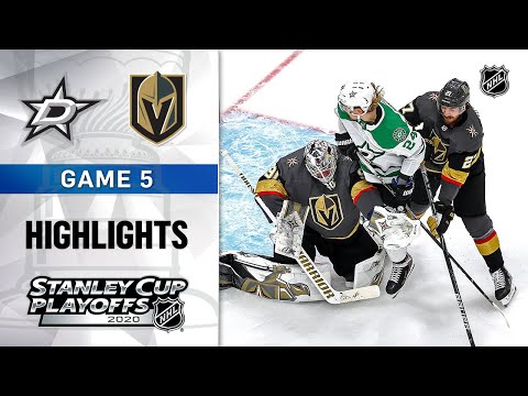 NHL Highlights | WCF, Gm5 Stars @ Golden Knights - Sept. 14, 2020