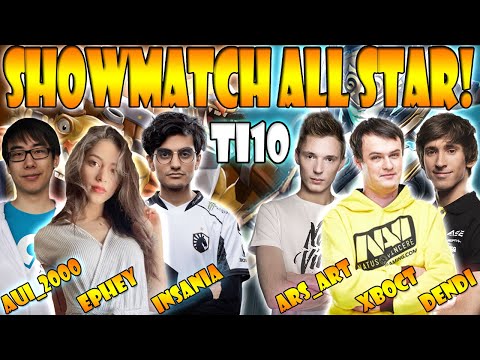 SHOWMATCH ALL STAR LEGENDS THE INTERNATIONAL 10 - DOTA 2