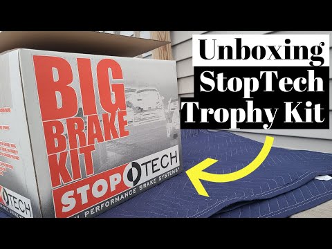 Unboxing StopTech Trophy Big Brake Kit for BMW E92 M3
