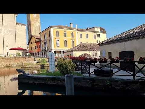 Portogruaro, Veneto, Italy 🇮🇹 | Bridge, Cathedral and Mills of Sant'Andrea
