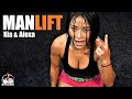 Xia Li & Alexa Bliss Man Lift (SHEAMUS!)