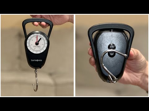 Samsonite Luggage Scale Review | Perfect Manual Scale That Will Save You Money in Overage Fees
