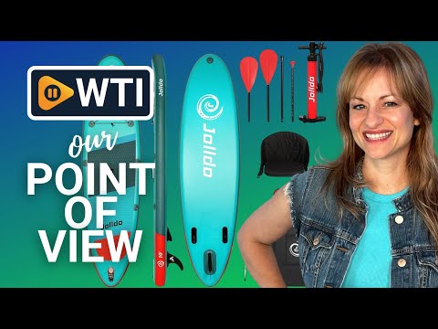 Inflatable Stand Up Paddle Board SUP Paddleboard with Paddle - WTI product video review