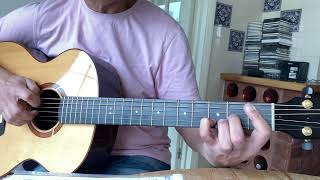 Sunday song incredible string band guitar lesson likky Mike Heron