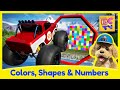 Learn Colors Shapes And Numbers 4K Educational Video For Kids By Brain Candy TV