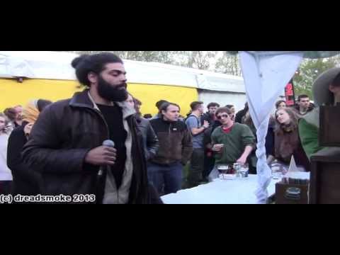 JAHMBASSADOR HI FI ft jacko (fr) - 3in1 round \ higher EQ dub 17 @ kingkop festival 27-04-2013