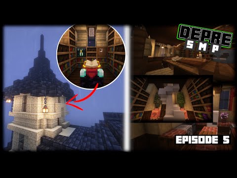 Finally an Interior! | Minecraft Depre SMP