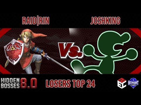 Hidden Bosses 8.0 TOP 24 - RAID | RIN vs Joshking (Mr. Game & Watch)