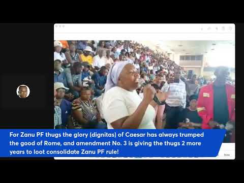 For Zanu PF glory (dignitas) of Caesar always trumped the good of Rome, they 2 more years to loot!