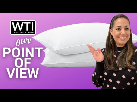 puredown Goose Feathers Pillow Inserts - WTI product video review