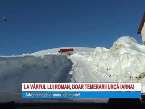 LA VARFUL LUI ROMAN , DOAR TEMERARII URCA IARNA