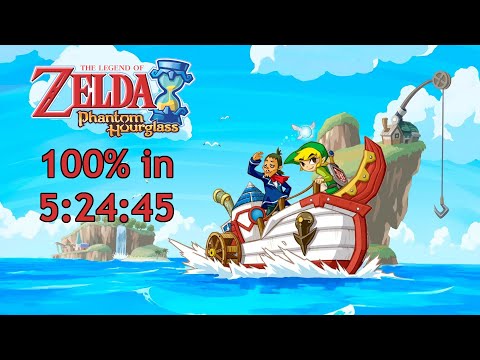 Phantom Hourglass 100% Speedrun in 5:24:45 [World Record]