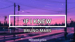 Bruno Mars - If I Knew (Sub español)