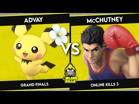 Online Kills 3 - GRAND FINALS - Advay (Pichu/Kazuya) vs McChutney (Little Mac)
