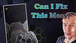 He Tried To Clean His Xbox And Broke It More... Can I Fix It? (20th Anniversary Xbox Series X)