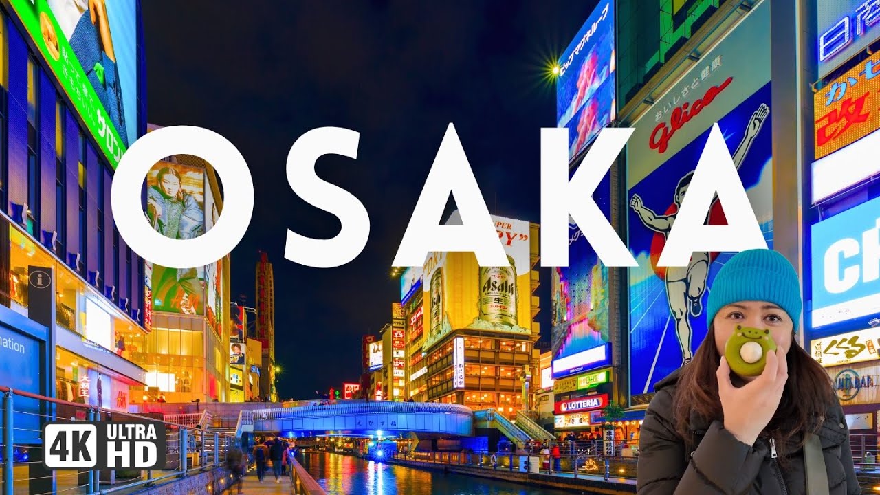 OSAKA, JAPAN: How We Made The Most of Our Trip 🇯🇵 | A Travel Itinerary and Guide | (4K)