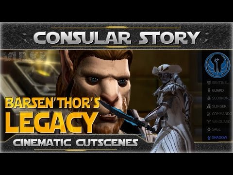SWTOR Shadow of Revan Story ► JEDI CONSULAR Special Quest on Rishi - "Barsen'thor's Legacy"