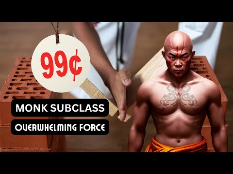 Monk Subclass 5e Homebrew: The Way of Overwhelming Force