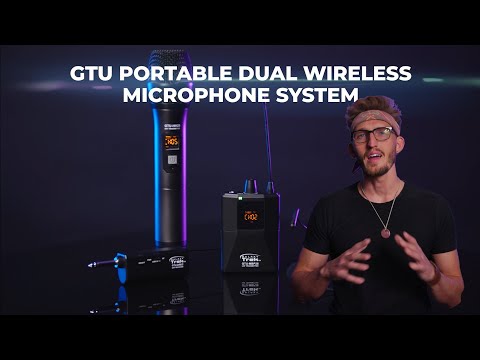 Galaxy Audio GTU Compact Portable Dual Wireless Microphone System