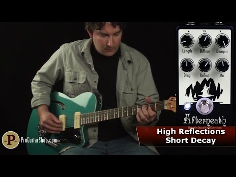 EarthQuaker Devices Afterneath Otherworldly Reverberation Machine 2014 - 2017 - Black image 5