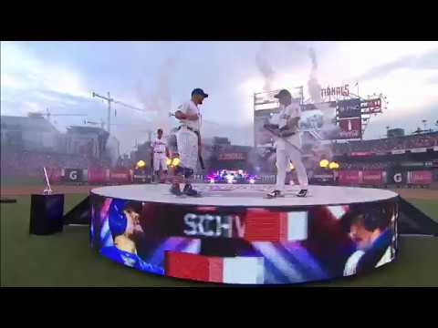 MLB HR DERBY SCHWARBER V BREGMAN