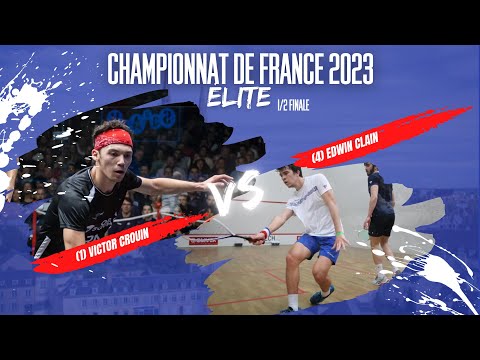 CHAMPIONNAT DE FRANCE ÉLITE 2023 - 1/2 FINALE - CROUIN/CLAIN
