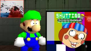Foxy reacts to smg4 revenge of freddy's spaghettiria. Luigi's Fright
