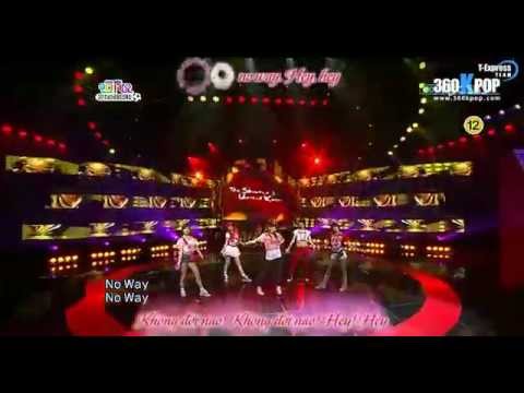 [Vietsub + Kara] F(x) ft After School - Girlfriend (World Cup special)(13.06.10).FLV