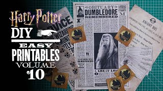 Harry Potter Printables Vol 10