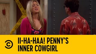 II-HA-HAA! Penny's Inner Cowgirl | The Big Bang Theory | Comedy Central Africa