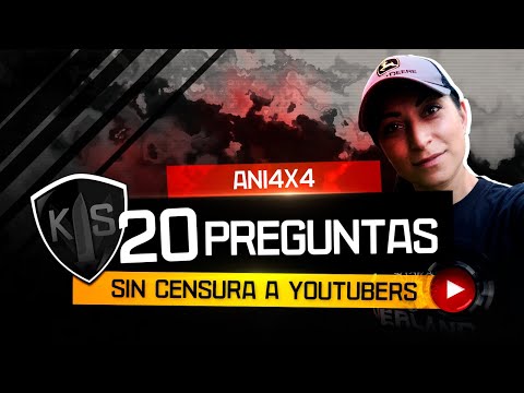 20 PREGUNTAS SIN CENSURA A ANI4X4 - CONTESTA A TODO?