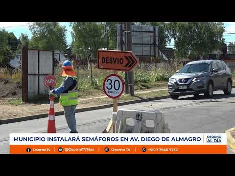 MUNICIPIO INSTALARÁ SEMÁFOROS EN AV. DIEGO DE ALMAGRO CON SANTIAGO ROSAS