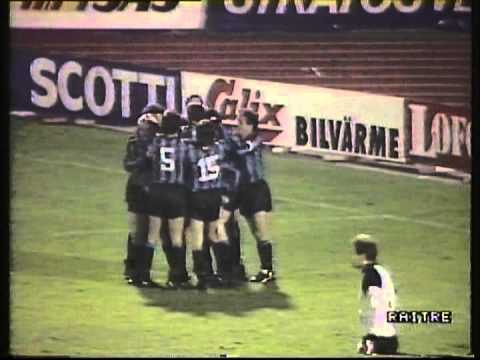 1988 October 26 Malmo Sweden 0 Internazionale Milano Italy 1 UEFA Cup