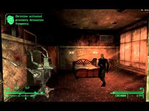 Fallout NV Dead Money Walkthrough, Part 36: Saving Christine from Herself (1080p HD Gameplay)