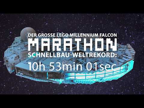 Video Thumbnail: Zeitraffer: Lego-Schnellbaurekord Star Wars Millennium Falcon