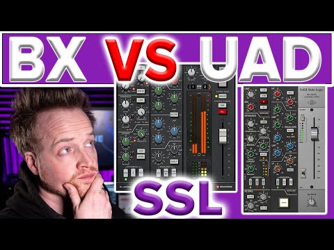 BRAINWORX vs UNIVERSAL AUDIO SSL 4000 E Series Channel Strip Comparison with Audio Examples
