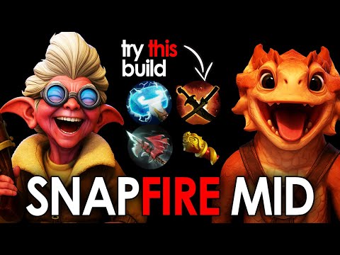 Snapfire MID Is The NEW META in Patch 7.39c – Full Immortal Gameplay!