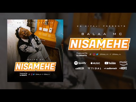 Balaa mc - Nisamehe ( Offical Singeli Lyrics Video)
