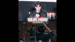 Weak Hero 3 Baku saved Suho 💀🔥 #WeakHeroClass #Kdrama #Shorts
