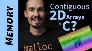 A better way to create a 2D array in C?