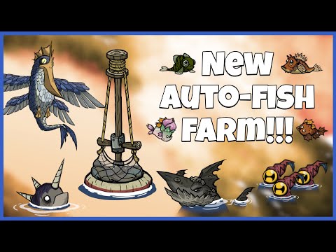 Farming Fish, Malbatross & Sea Creatures With the NEW Ocean Trawler In Don't Starve Together
