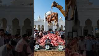 Download lagu Suasana qurban idul adha di depan mesjid #trending #cow #iduladha #sapi mp3