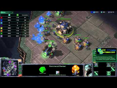 StarCraft 2 4v4 Masters Deadlock Ridge
