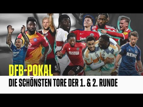 Die schönsten Tore der 1. & 2. Runde | Saison 2022/23 | DFB Pokal | DAZN