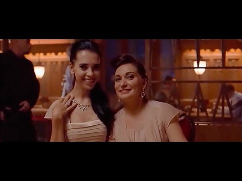 "Skin Trade" movie, restaurant scene with Anika Krav