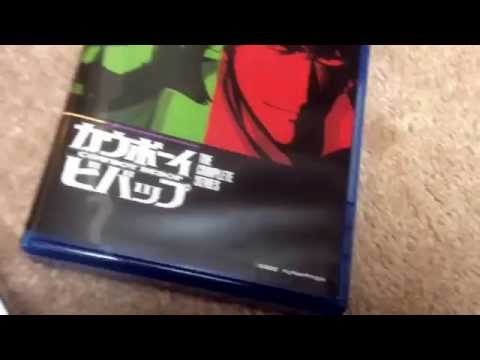 Cowboy bebop complete series blu Ray DVDs combo Amazon edition unboxing