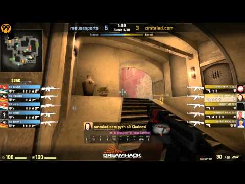 mousesports vs Omtalad | BYOC, DreamHack Winter 2013 | de_mirage