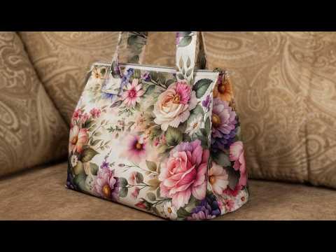 ⭐ How to Easily Sew a DIY Stylish Handbag. Sewing Tips and Tricks for Beginners (Part #149)