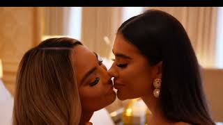 Lesbian Love's Passionate Kiss 💋 | Romantic Moments & Sweet Smooches 🔥#kisses